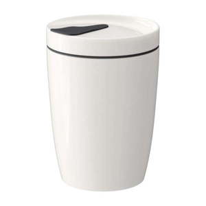 Biely porcelánový termohrnček Villeroy & Boch Like To Go, 290 ml vyobraziť