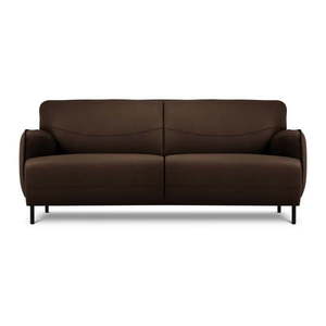 Hnedá kožená pohovka Windsor & Co Sofas Neso, 175 x 90 cm vyobraziť