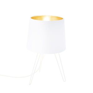 Moderná stolová lampa biela - Lofty vyobraziť