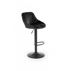 Barová stolička H101 Halmar Čierna vyobraziť