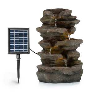 Blumfeldt Stonehenge, solárna fontána, LED osvetlenie, polyresin, lítiovo-iónový akumulátor vyobraziť