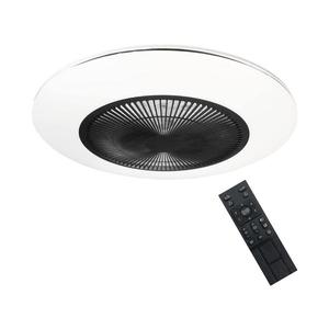 LED Stmievateľné stropné svietidlo s látorom ARIA LED/38W/230V čierna/biela +DO vyobraziť
