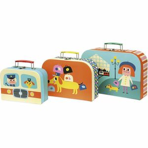 VILAC Detský set 3 kufríkov drevený vyobraziť