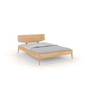 Dvojlôžková posteľ z bukového dreva 160x200 cm v prírodnej farbe Sund – Skandica vyobraziť
