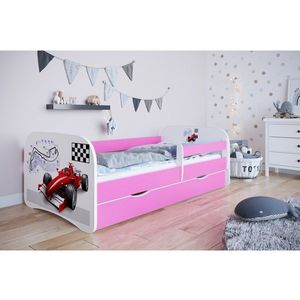 Detská posteľ Babydreams formula jedna ružová vyobraziť
