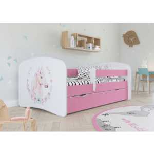 Detská posteľ Babydreams kôň ružová vyobraziť