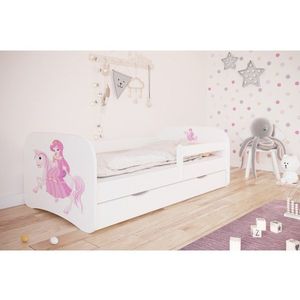 Detská posteľ Babydreams princezná na koni biela vyobraziť