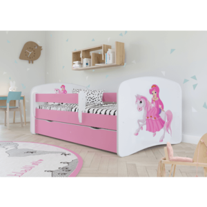 Detská posteľ Babydreams princezná na koni ružová vyobraziť