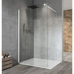 GELCO - VARIO WHITE jednodielna sprchová zástena na inštaláciu k stene, číre sklo, 900 GX1290GX1015 vyobraziť