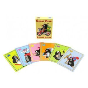 Čierny Peter Krtko spoločenská hra - karty v krabičke 6x9cm vyobraziť