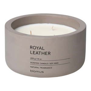Vonná sójová sviečka doba horenia 25 h Fraga: Royal Leather – Blomus vyobraziť