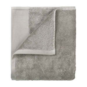 Sada 4 sivých uterákov Blomus, 30 x 30 cm vyobraziť