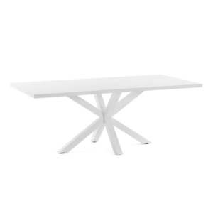 Biely jedálenský stôl Kave Home Arya, 160 x 100 cm vyobraziť