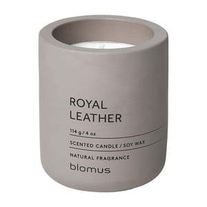 Vonná sójová sviečka doba horenia 24 h Fraga: Royal Leather – Blomus vyobraziť