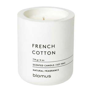 Vonná sójová sviečka doba horenia 24 h Fraga: French Cotton – Blomus vyobraziť