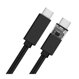 USB kábel USB-C 2.0 konektor 1m čierna vyobraziť