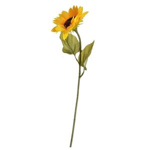 Umelá kvetina Slnečninca žltá, 68 cmq vyobraziť