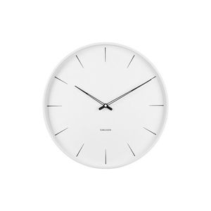 Karlsson Designové nástěnné hodiny KA5834WH vyobraziť