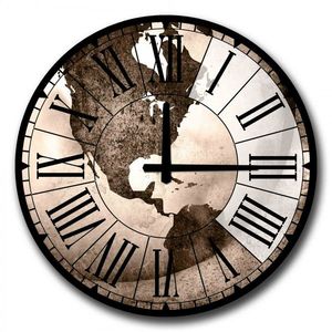Nástenné hodiny Kontinent 50 cm viacfarebné vyobraziť