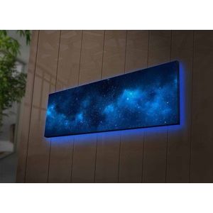 Obraz s led osvetlením Galaxie 90x30 cm vyobraziť