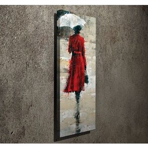Obraz Woman In Red 30x80 cm vyobraziť