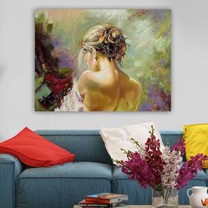 Obraz WOMAN WITH COLORS 70x100 cm vyobraziť