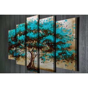 Viacdielny obraz BLUE TREE 105x70 cm vyobraziť
