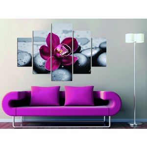 Viacdielny obraz Pink Flower 92 x 56 cm vyobraziť