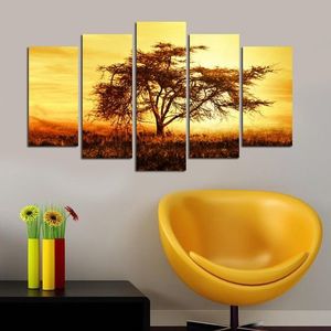 Viacdielny obraz Tree In The Golden Hour 110x60 cm vyobraziť