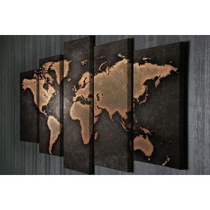 Viacdielny obraz WORLD BLACK 105x70 cm vyobraziť