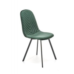 Jedálenská stolička K462 Halmar Tmavo zelená vyobraziť