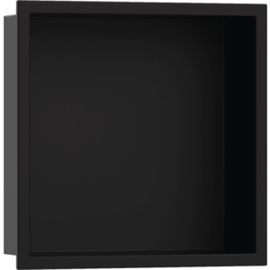 Hansgrohe XtraStoris Original - Výklenok do steny s rámom 300x300x100mm, čierna matná 56061670 vyobraziť
