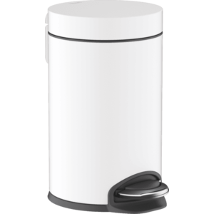 Hansgrohe AddStoris - Odpadkový kôš nášľapný, biela matná 41775700 vyobraziť