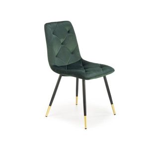 Jedálenská stolička K438 Halmar Tmavo zelená vyobraziť