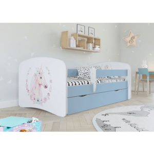 Detská posteľ Babydreams kôň modrá vyobraziť