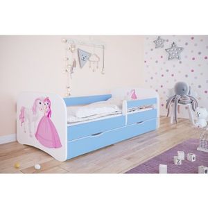Detská posteľ Babydreams princezná a poník modrá vyobraziť