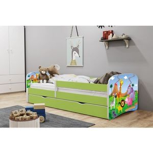 Detská posteľ Babydreams safari zelená vyobraziť