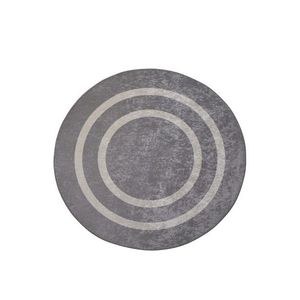 Okrúhly koberec Silver 140 cm sivý vyobraziť