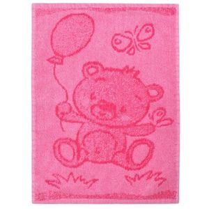 Profod Detský uterák Bear pink, 30 x 50 cm vyobraziť