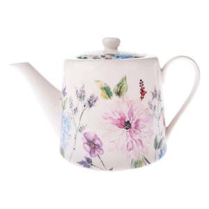 Porcelánová čajová kanvica Dakls Flower Garden vyobraziť