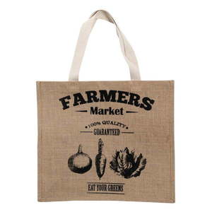 Bavlnená nákupná taška Farmers Market – Premier Housewares vyobraziť