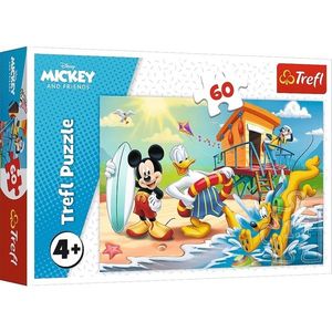 TREFL Mickey Mouse na pláži 60 dielov puzzle vyobraziť