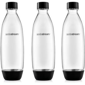 SodaStream Fľaša FUSE 3Pack 1 l, čierna vyobraziť