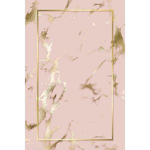 Koberec Mohyla 50x80 cm ružový/zlatý vyobraziť