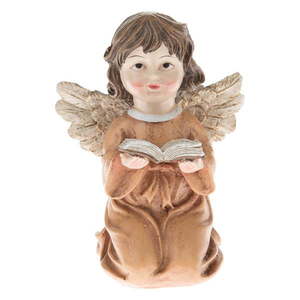 Soška anjela s knihou Dakls, výška 10, 5 cm vyobraziť
