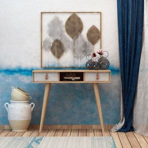 Konzolový stolík Lawen 100 cm hnedý vyobraziť