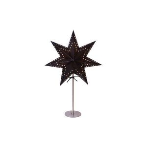 Čierna svetelná dekorácia Star Trading Bobo, výška 51 cm vyobraziť