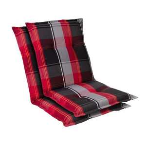 Blumfeldt Prato, čalúnená podložka, podložka na stoličku, podložka na nižšie polohovacie kreslo, na záhradnú stoličku, polyester, 50 × 100 × 8 cm, 2 x čalúnenie vyobraziť