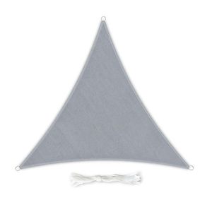 Blumfeldt Trojuholníková slnečná clona, 3 × 3 × 3 m, s upevňovacími krúžkami, polyester, priedušná vyobraziť