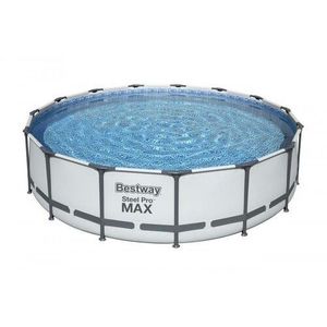 Bestway Nadzemný bazén Steel Pro MAX s filtráciou, schodíkmi a plachtou, pr. 457 cm, v. 107 cm vyobraziť